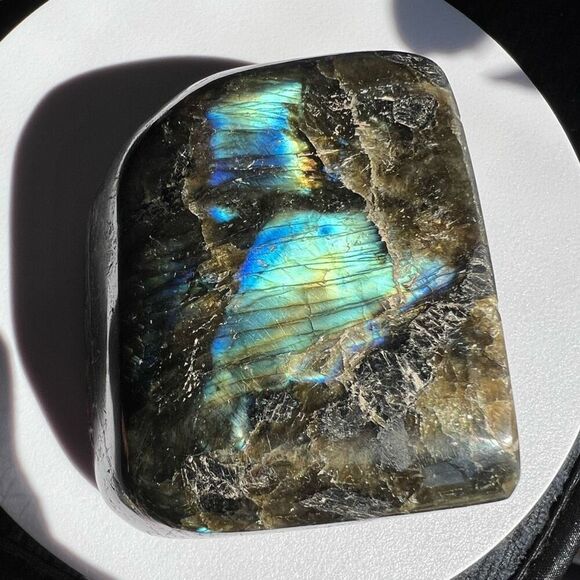 Labradorite Crystal Freeform Meditation‎ Stone Large (#3) - Picture 12 of 15